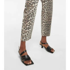 Ganni Stary Leopard-print Barrel-leg Jeans 3 Ganni Stary Leopard-print Barrel-leg Jeans -Ganni Shop unnamed file 770
