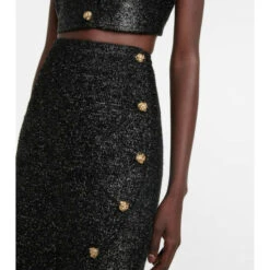 Ganni Sparkle Wrap Midi Skirt -Ganni Shop unnamed file 811