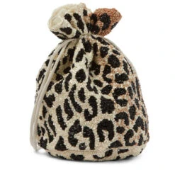 Ganni Leopard-print Beaded Bucket Bag -Ganni Shop unnamed file 822