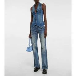 Ganni Iry Low-rise Bootcut Jeans