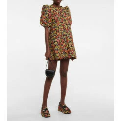 Ganni Retro Jewel Flatform Loafers