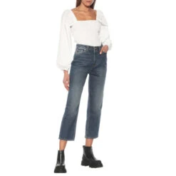 Ganni High-rise Straight Jeans