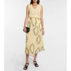 Ganni Mohair-blend Vest