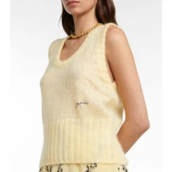 Ganni Mohair-blend Vest -Ganni Shop unnamed file 898