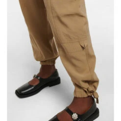 Ganni High-rise Tapered Pants 3 Ganni High-rise Tapered Pants -Ganni Shop unnamed file 909