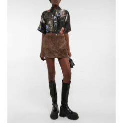 Ganni Knee-high Leather Chelsea Boots