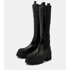 Ganni Knee-high Leather Chelsea Boots -Ganni Shop unnamed file 960