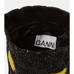 Ganni Beaded Bucket Bag